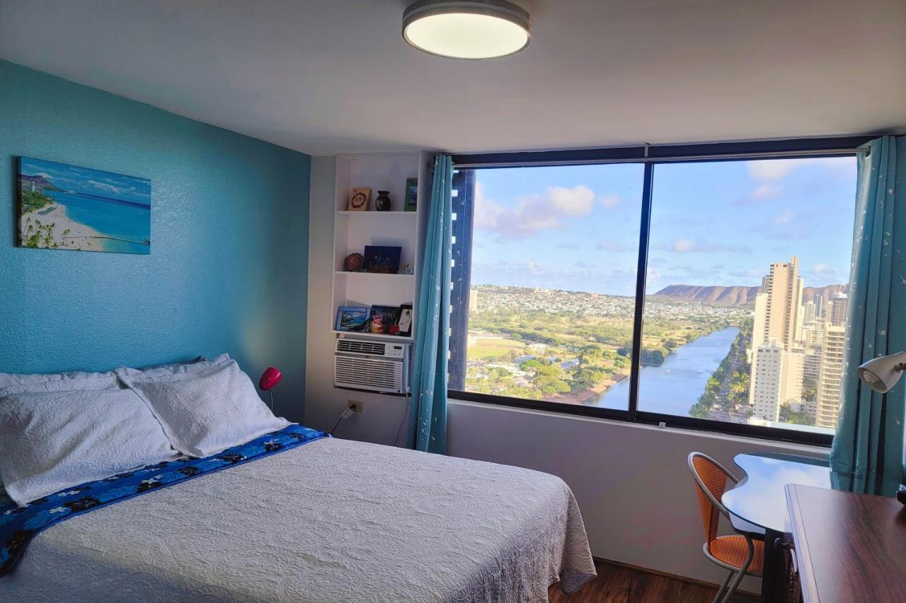 Waikiki Condo High Floor Views Beaches Convention Center 호놀룰루 외부 사진