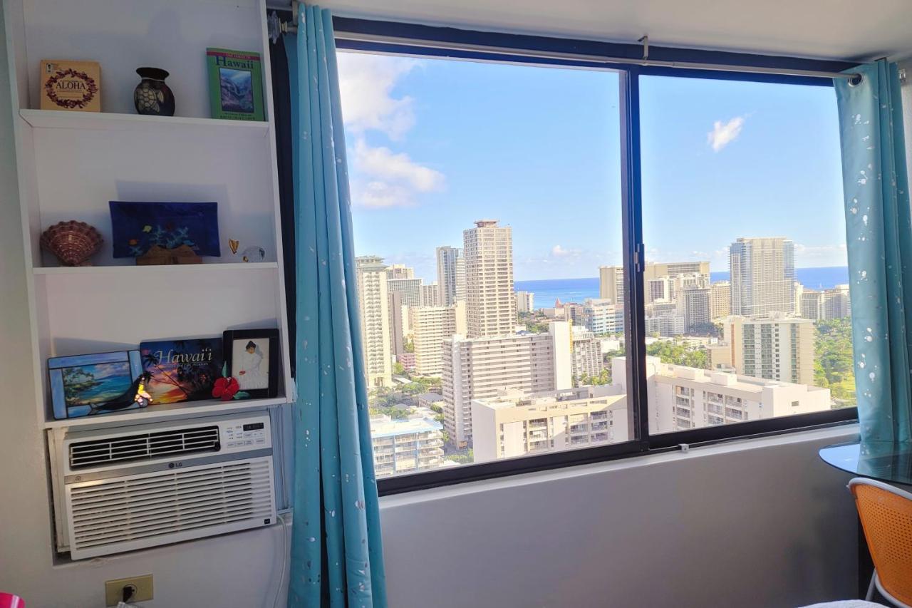 Waikiki Condo High Floor Views Beaches Convention Center 호놀룰루 외부 사진