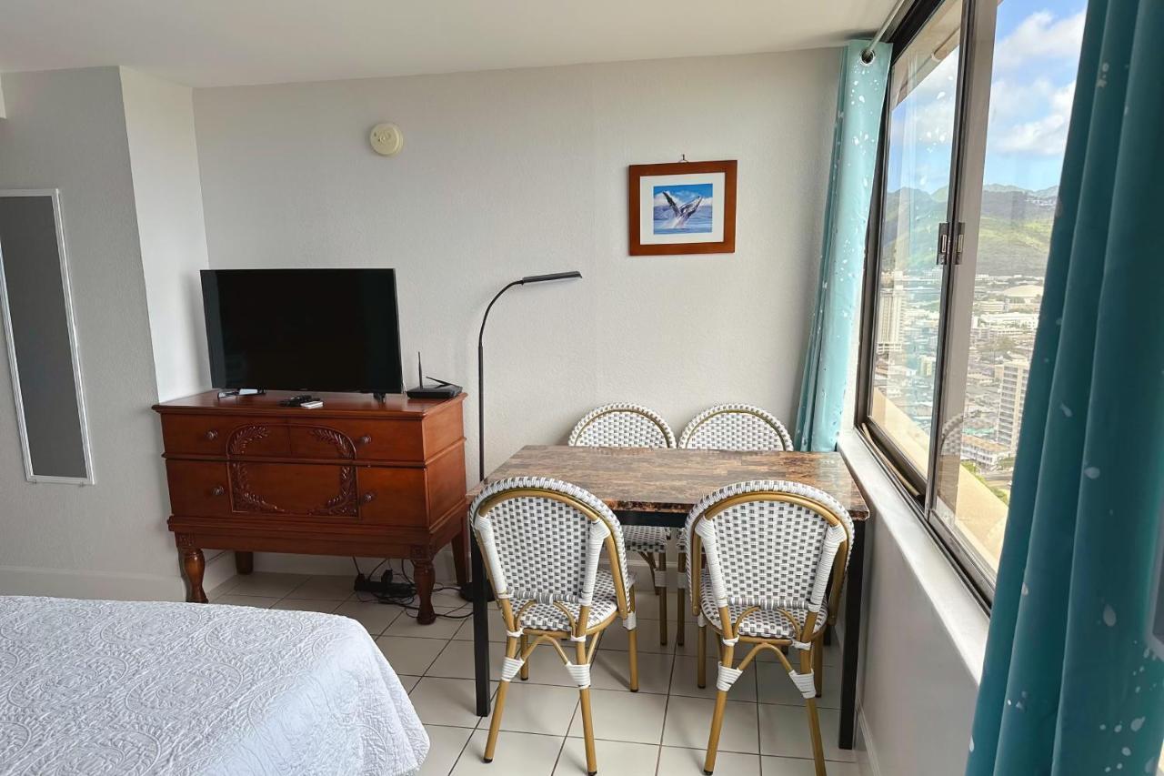 Waikiki Condo High Floor Views Beaches Convention Center 호놀룰루 외부 사진