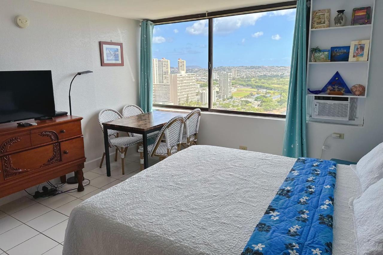 Waikiki Condo High Floor Views Beaches Convention Center 호놀룰루 외부 사진