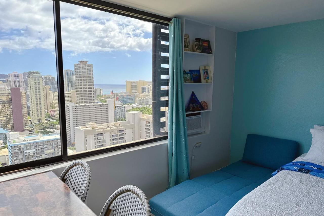 Waikiki Condo High Floor Views Beaches Convention Center 호놀룰루 외부 사진