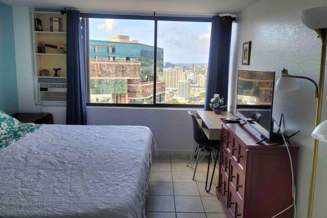 Waikiki Condo High Floor Views Beaches Convention Center 호놀룰루 외부 사진