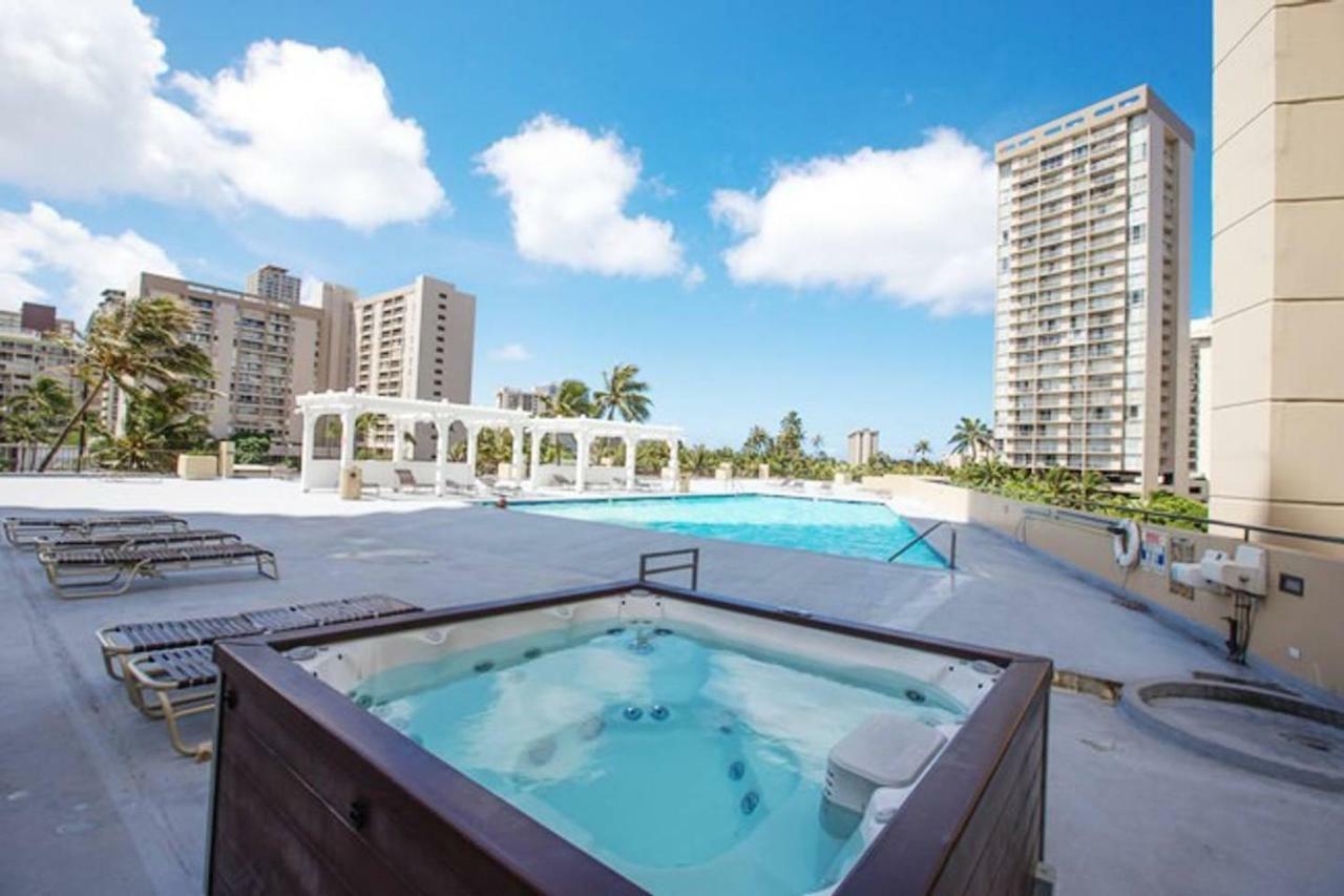 Waikiki Condo High Floor Views Beaches Convention Center 호놀룰루 외부 사진